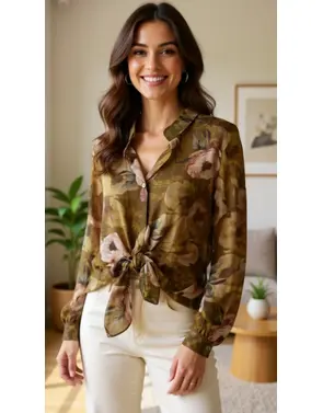 Garde-robe - Blouse - Oker