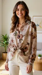 Garde-robe - Blouse - Ecru
