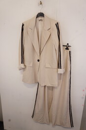 Garde-robe - 2-stuk - Zwart-beige