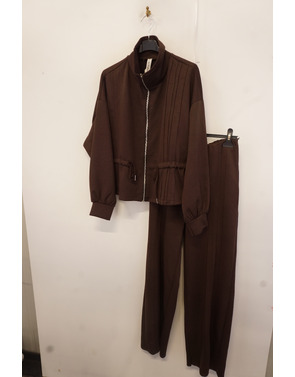 Garde-robe - 2-stuk - Donker bruin
