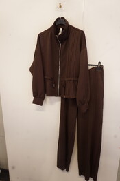 Garde-robe - 2-stuk - Donker bruin