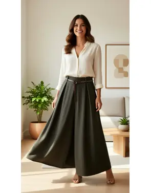 Garde-robe - Lange Broek - Kaki