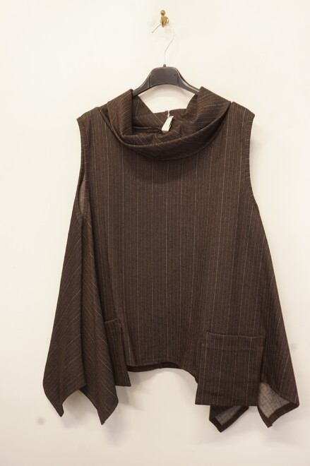 Garde-robe - Gilet - Donker bruin