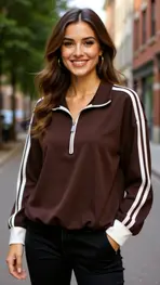 Garde-robe - Pull - Donker bruin