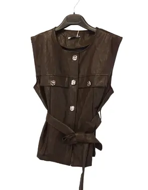 Garde-robe - Gilet - Donker bruin