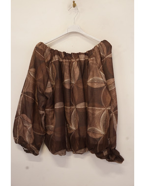Garde-robe - Blouse - Donker bruin