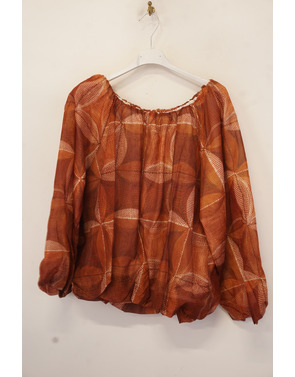 Garde-robe - Blouse - Donker oranje