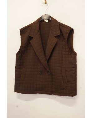 Garde-robe - Gilet - Donker bruin