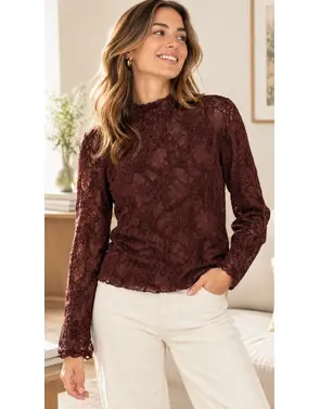 Garde-robe - Top - Bordeaux