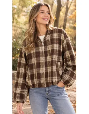 Garde-robe - BOMBER - Bruin