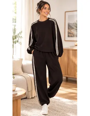 Garde-robe - 2-stuk - Donker bruin