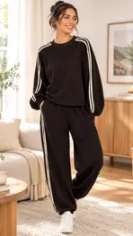 Garde-robe - 2-stuk - Donker bruin