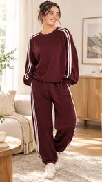 Garde-robe - 2-stuk - Bordeaux