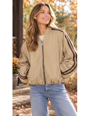 Garde-robe - BOMBER - Beige