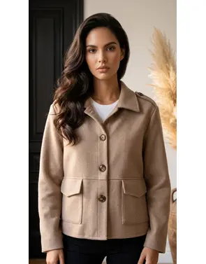 Garde-robe - Jas - Beige