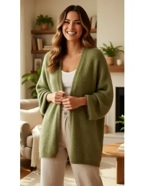Garde-robe - Gilet - Groen