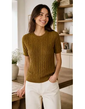 Garde-robe - Pull - Groen