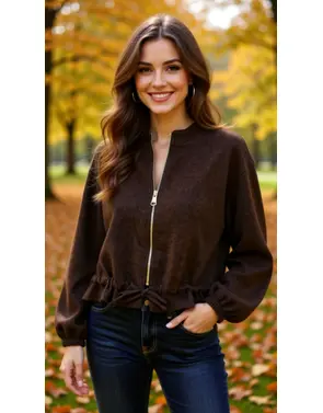 Garde-robe - Jas - Donker bruin