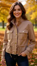 Garde-robe - Jas - Beige