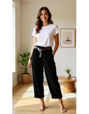 Garde-robe - Lange Broek - Zwart