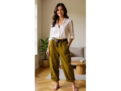 Garde-robe - Lange Broek - Oker