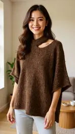 Garde-robe - Pull - Bruin