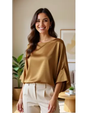 Garde-robe - Blouse - Goud