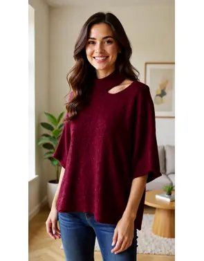 Garde-robe - Pull - Bordeaux
