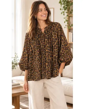 Garde-robe - Blouse - Camel