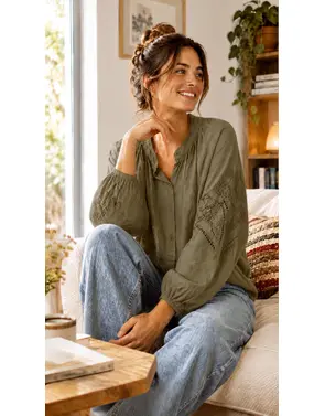 Garde-robe - Blouse - Kaki