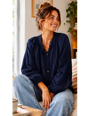 Garde-robe - Blouse - Marine