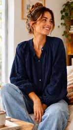 Garde-robe - Blouse - Marine