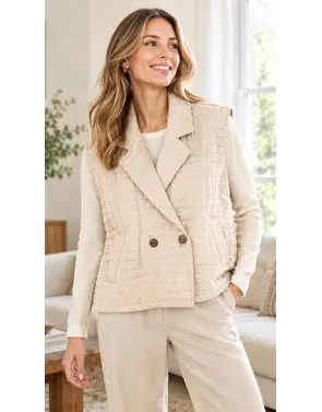 Garde-robe - Gilet - Beige