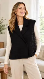 Garde-robe - Gilet - Zwart