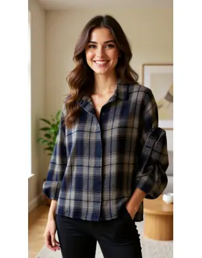 Garde-robe - Blouse - Marine