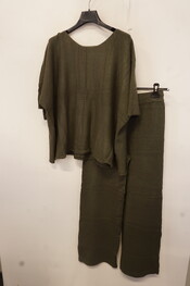 Garde-robe - 2-stuk - Kaki