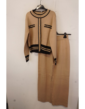 Garde-robe - 2-stuk - Camel
