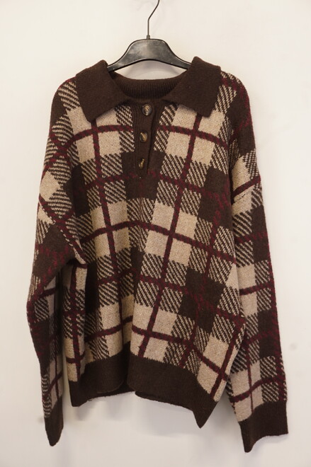 Garde-robe - Pull - Donker bruin