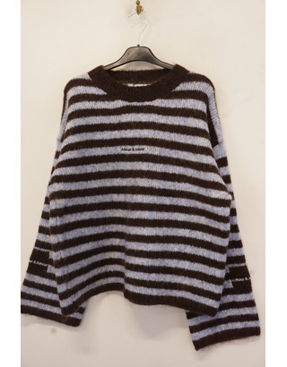 Garde-robe - Pull - Blauw-bruin
