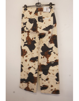 Garde-robe - Lange Broek - Zwart-beige