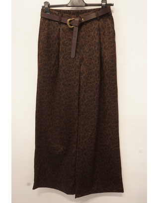 Garde-robe - Lange Broek - Zwart-bruin