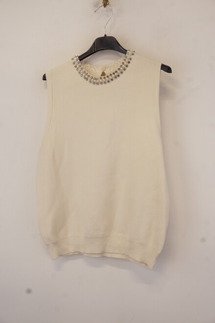 Garde-robe - Gilet - Ecru