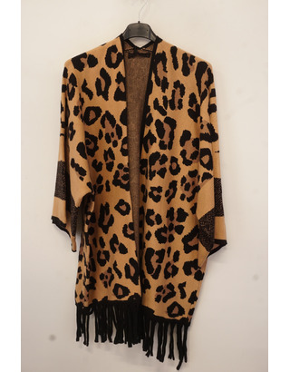 Garde-robe - Gilet - Zwart-beige