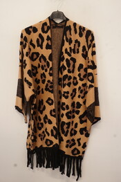 Garde-robe - Gilet - Zwart-beige