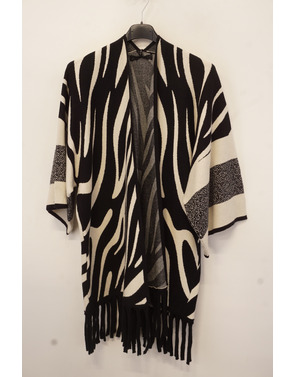 Garde-robe - Gilet - Zwart-wit