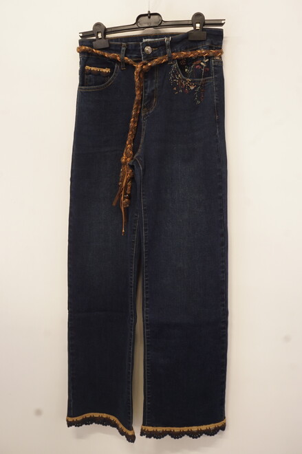 Garde-robe - Lange Broek - Donker jeans