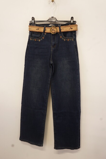 Garde-robe - Lange Broek - Donker jeans