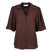 Amelie &amp; Amelie - Blouse - Donker bruin