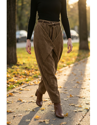 Garde-robe - Lange Broek - Beige