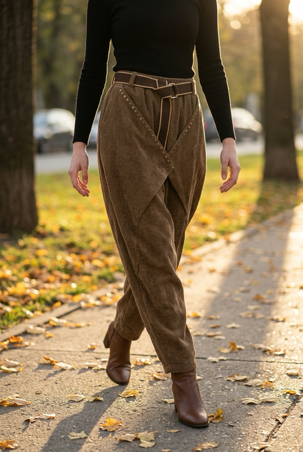 Garde-robe - Lange Broek - Beige